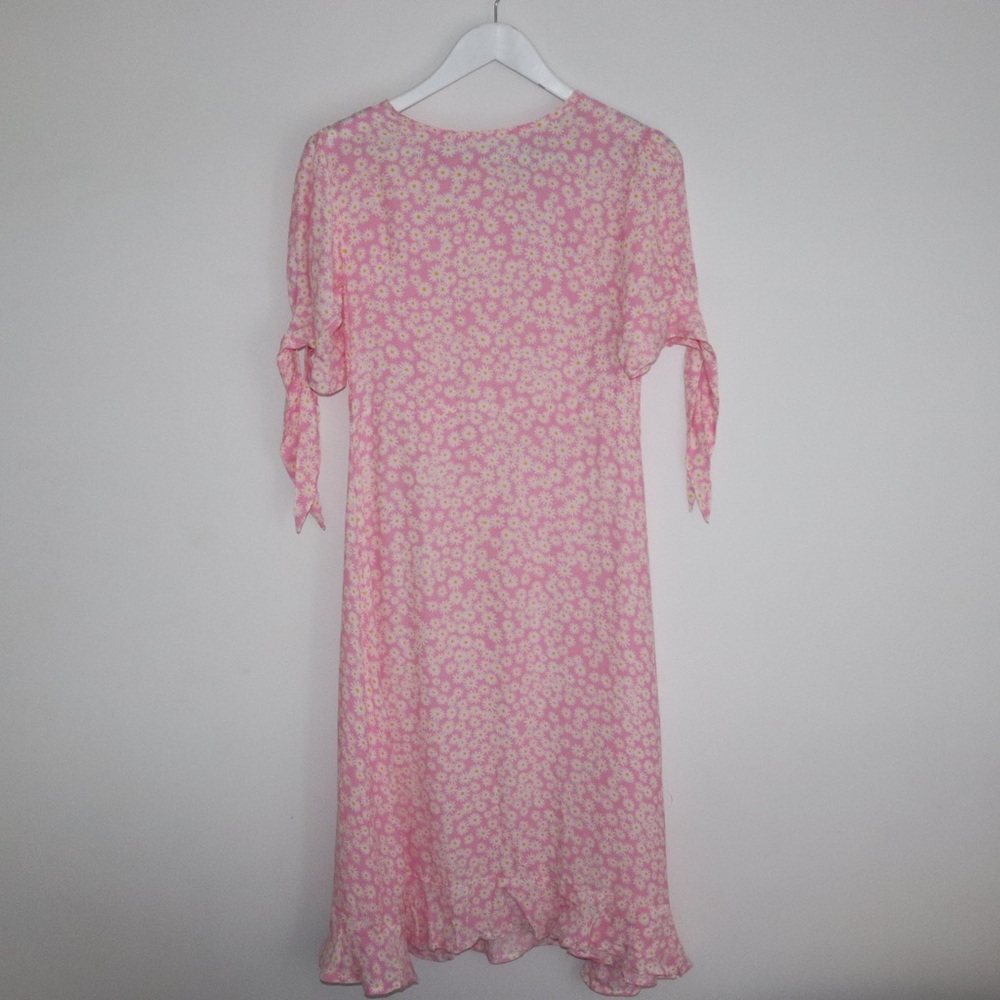 Faithful the Brand | Emilia Pink MIDI Floral Dress Size S Dusty Floral